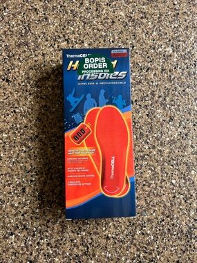 ThermaCELL Heated Insoles - Red